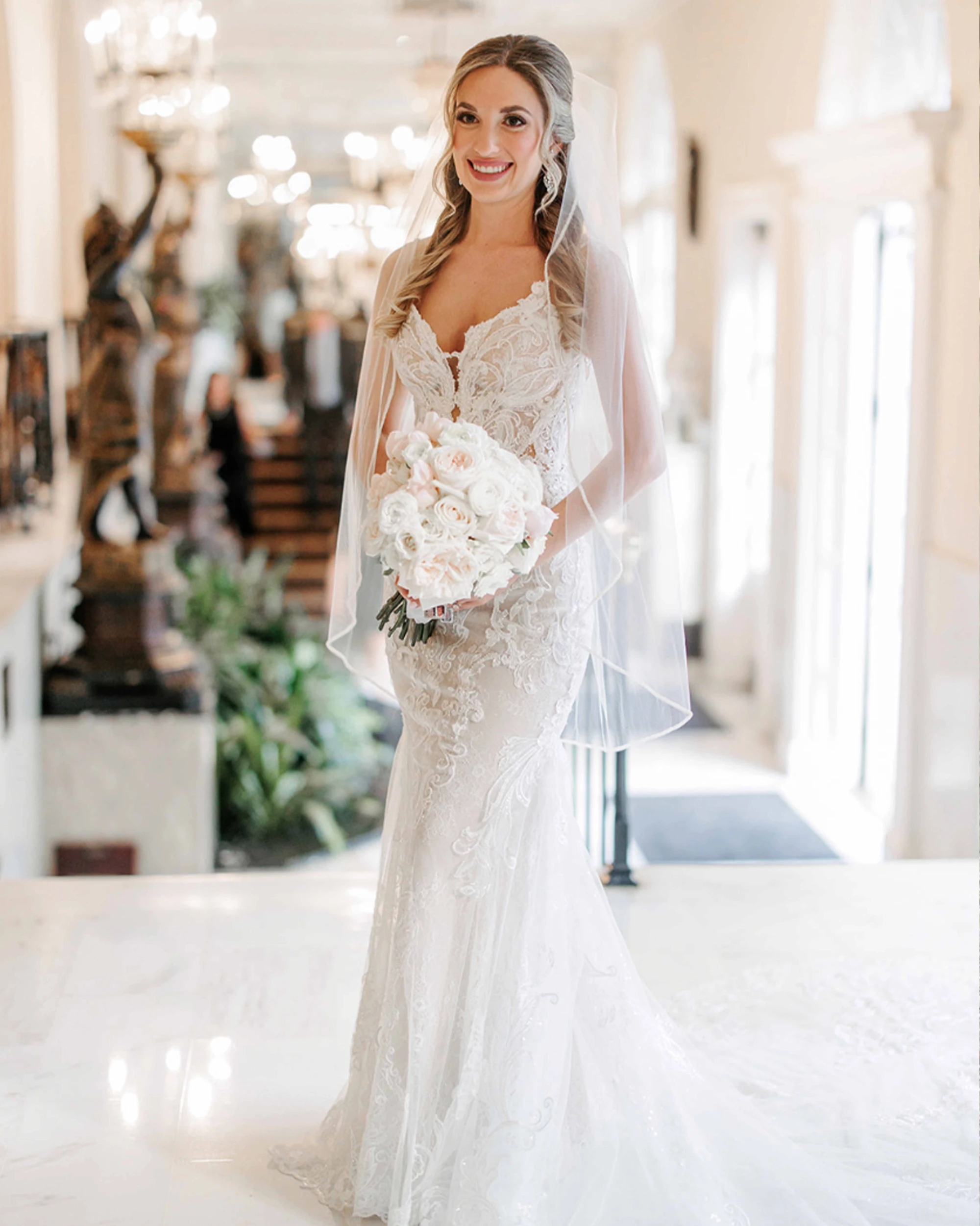 Photo of Linen Jolie Real Bride