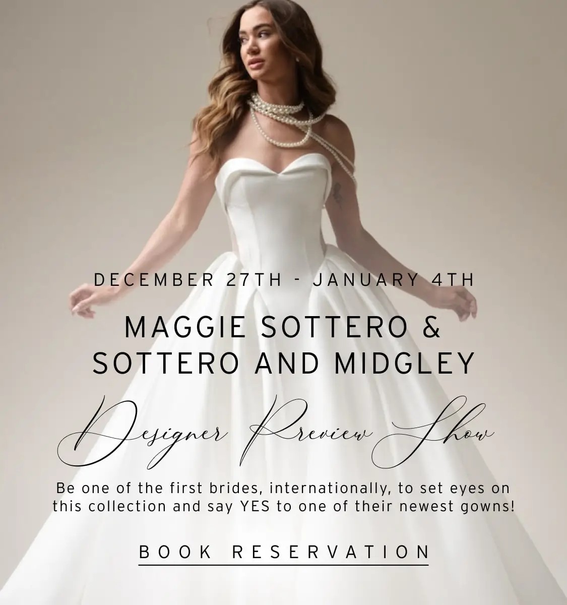 Maggie Sottero & Sottero and Midgley Trunk Show at Linen Jolie Bridal